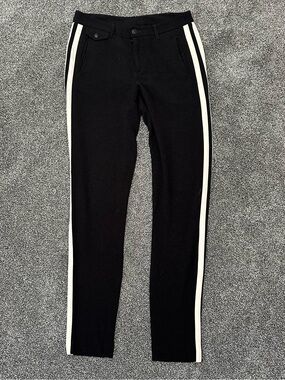 Rag & Bone New York Tuxedo Striped Black Pants